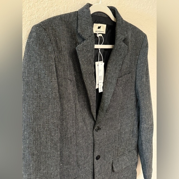 NEW Maison Noir Men’s Shadows Coat in Grey Size L - Picture 6 of 13